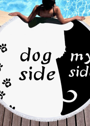 Microfiber beach towel