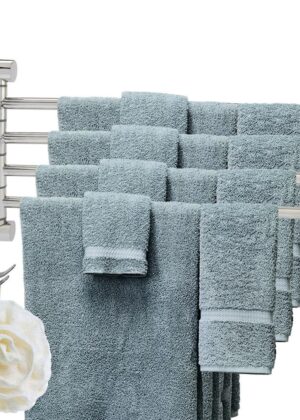 Rotating Towel Rail with Hooks
