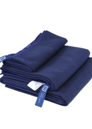 Dark Blue Microfiber Quick Drying Towels