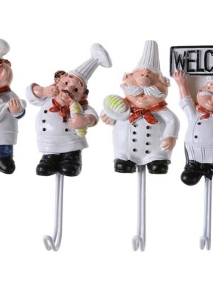 Funny Chef  Kitchen Towel Hook