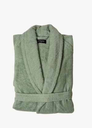 Mist Shawl Collar Bathrobe